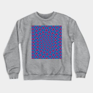 Beautiful Stained Glass Pattern Crewneck Sweatshirt